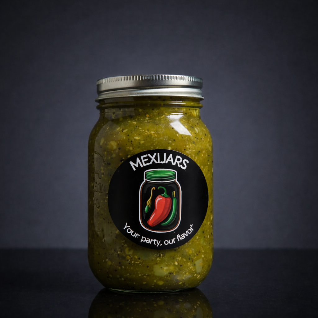 Green salsa for ribs (Salsa verde para costillas) Jar 500 ml